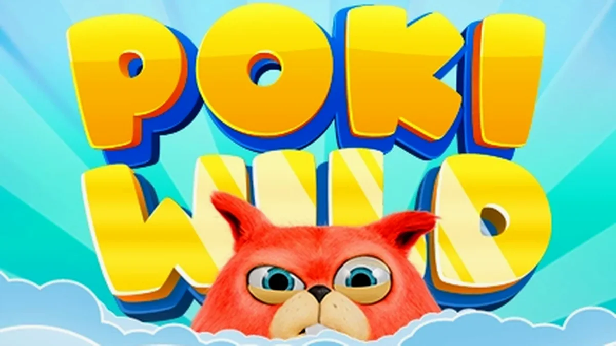 Interface colorida e vibrante do slot Poki Wild